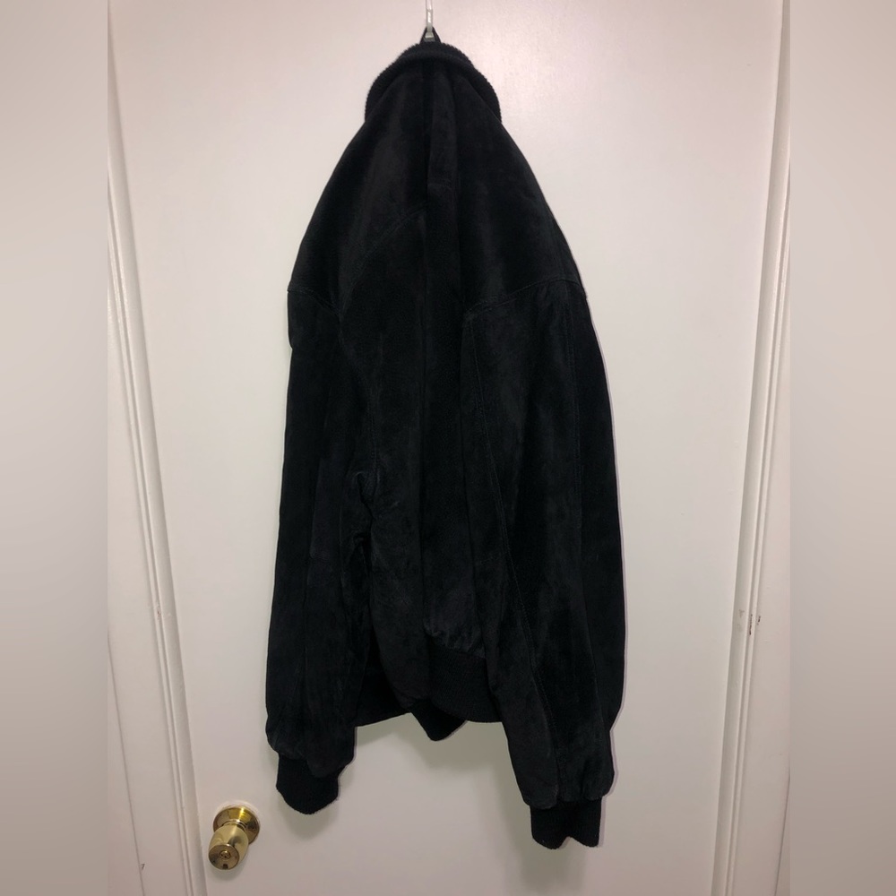 Leather Bomber Jacket